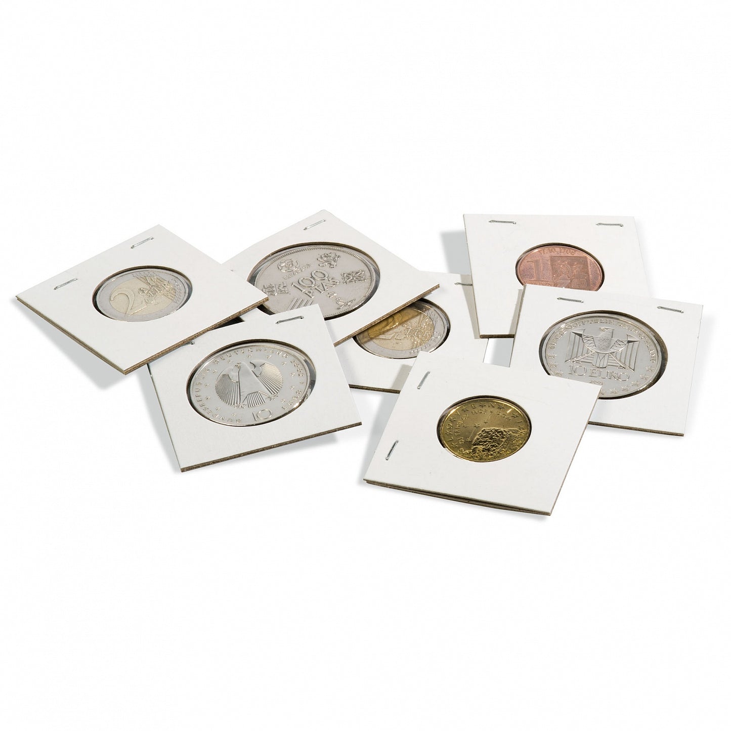 Stapled Coin Holders