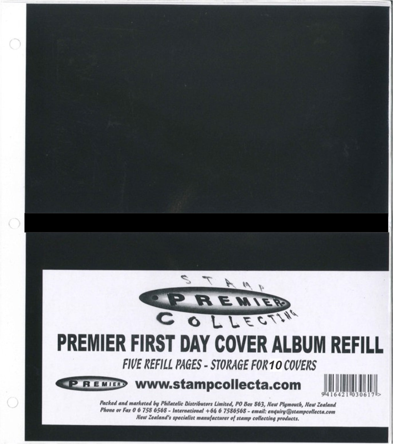 Premier FDC Album Refill 1 Pocket Page