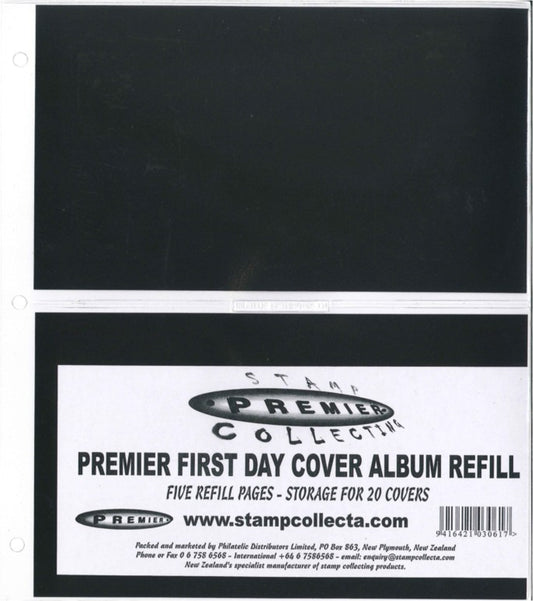 Premier FDC Album Refill 2 Pocket