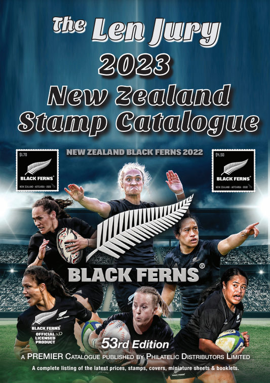 The Len Jury 2023 New Zealand Stamp Catalogue